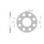 Kit chaine DID  ALU HUSQVARNA TC 85 BW BIG WHEELS AB 2014 à 2015
