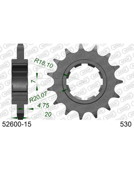 Kit chaîne acier DUCATI MH 900 E 2000-2001   