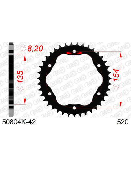 Kit chaîne acier DUC 1000 PANIGALE V4 S RACE 2019-2021   