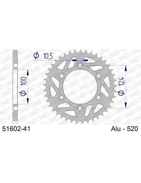 Kit chaîne alu DUCATI 750 MONSTER 1999-2002   