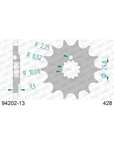 Kit chaîne alu HVA 85 TC SW 2018-2023   