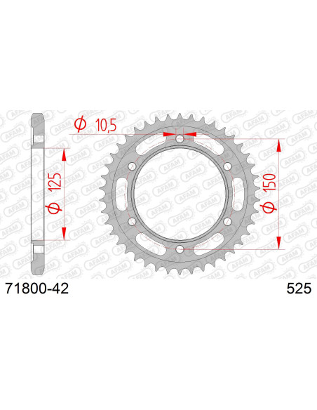Kit chaîne acier KTM 1090 ADVENTURE 2017-2019   