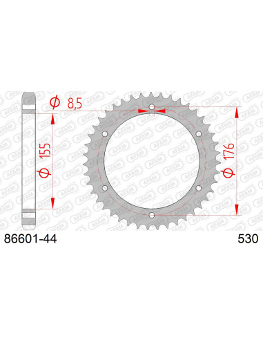 Kit chaîne acier TRIUMPH 1050 SPEED TRIPLE S/RS 2020-2021   