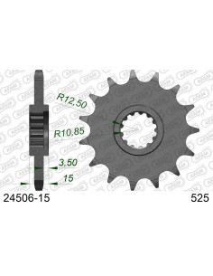 Kit chaîne alu TRIUMPH 600 SPEED FOUR 2004-2005    2