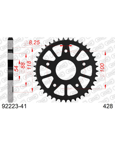 Kit chaîne acier GOGORO ELECTRIC 2016-2020   