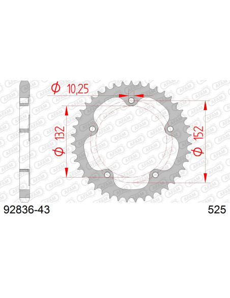 Kit chaîne acier MV AGUSTA SUPERVELOCE 800 2020-2022   