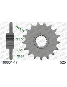 Kit chaîne acier BMW F 900 XR 2020-2022    2