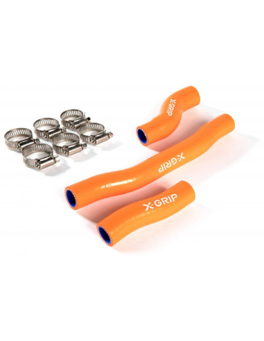 Durite Radiateur Silicone Orange X-Grip 