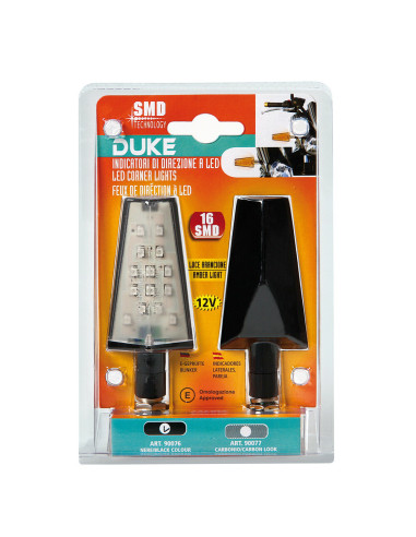 Duke, Clignotants À Led - 12V Led - Noir Lampa 