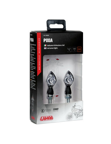 Pixia, Clignotants À Led - 12V Led - Noir Lampa 