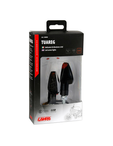 Tuareg, Clignotants À Led - 12V Led - Noir Lampa 