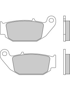 Plaquettes de frein BREMBO Off-Road métal fritté - 07HO61SD