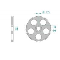 AFAM COURONNE ALU au pas de 428 BETA 80 REV