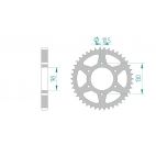 Kit chaine DID  ACIER KAWASAKI Z 900   A4 1976 à 1976