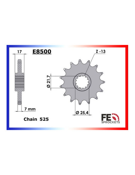 CBF.500 '04/08 15X41 RK525KRO µ  (PC39A/C)