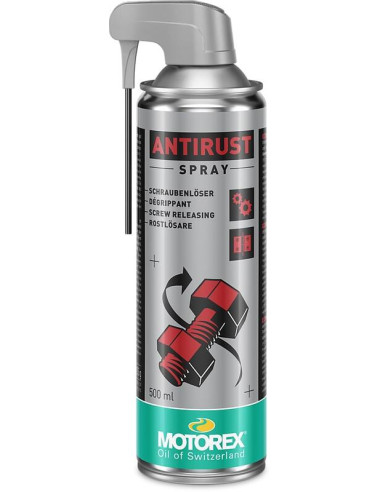 Dégrippant MOTOREX Antirust Spray - 500ml