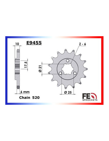 DR.800.S '91/93 15x47 RK520FEX *