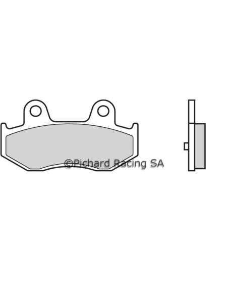 Plaquettes de frein BREMBO Scooter carbone céramique - 07055