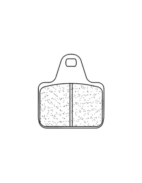 Plaquettes de frein CL BRAKES route métal fritté - 1075XBK5