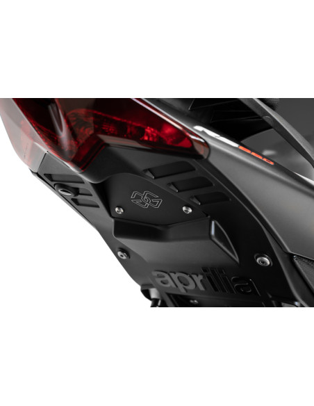 Kit caches orifices GILLES Race noir