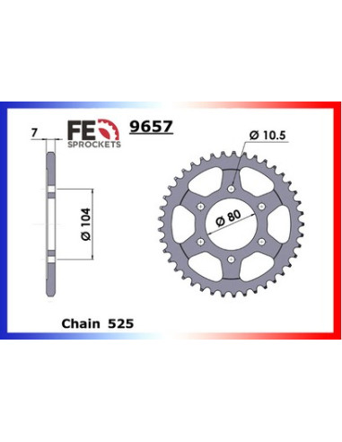 ZX.7R/7RR'96/03-ZX10R'04/21 46 525