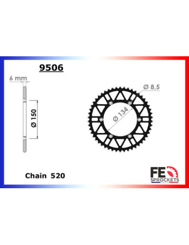 KX.250 (2T)'05/07 13X51 RKGB520KXZ