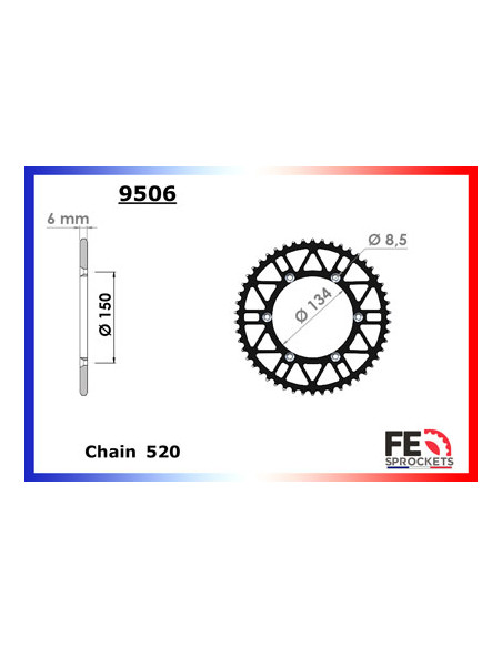 KX.450.X '21/22 13X51 RK520MXZ * KX.450.XC '21/22