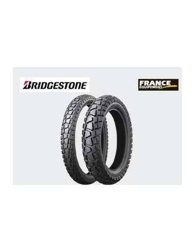 PNEU BRIDGESTONE 80/100 -19 TW201 49P TT TRICKER WAR