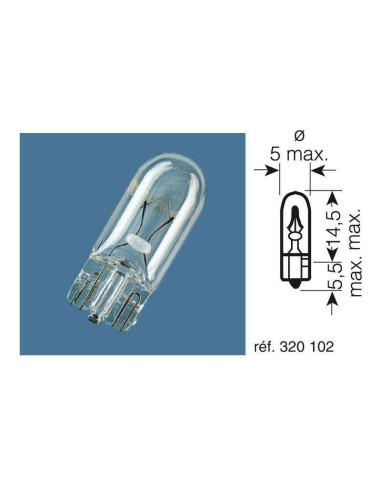 Ampoule OSRAM Original Line W2W 12V 2W