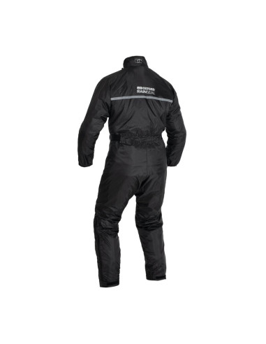 Combinaison de pluie OXFORD noir taille 4XL Combinaison de pluie OXFORD noir taille 4XL