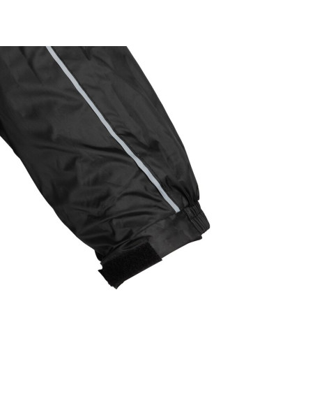 Combinaison de pluie OXFORD noir taille 4XL Combinaison de pluie OXFORD noir taille 4XL