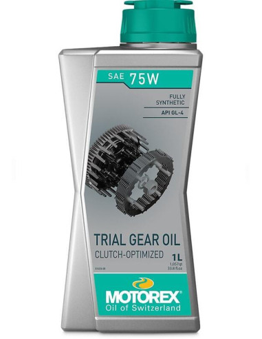 Huile de boîte de vitesse MOTOREX Trial Gear Oil 75W - 1L x10