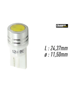 AMPOULE TEMOIN BLANCHE SANS CULOT W2,1x9,5D/W5W-T10 12V1W