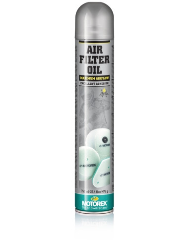 Huile filtre à air MOTOREX Air Filter 26 - spray 75ml x12