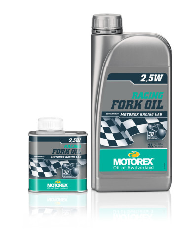 Huile de fourche MOTOREX Racing Fork Oil - 2.5W 25ML x12