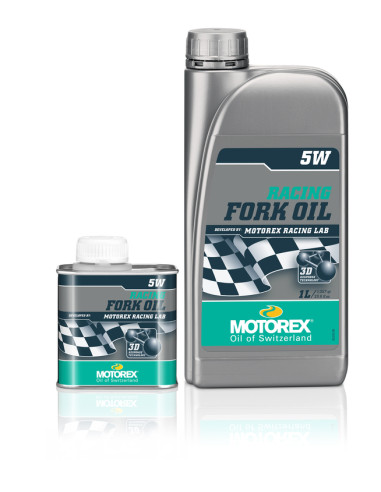 Huile de fourche MOTOREX Racing Fork Oil - 5W 25ML x12