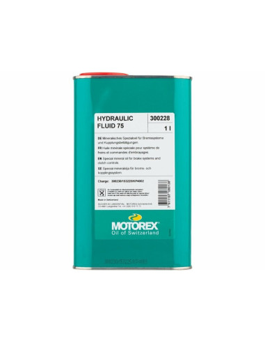 Fluide de transmission MOTOREX Hydraulic Fluid 75 - 1L x12