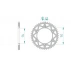 Kit chaine DID  ALU KAWASAKI KLX 300 R   A7-A10 A6F-A7F ANTIBOUE 2003 à 2007