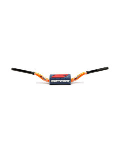 Guidon SCAR O² 28.6mm RC Mini 65/85 High - Graphic Colour orange