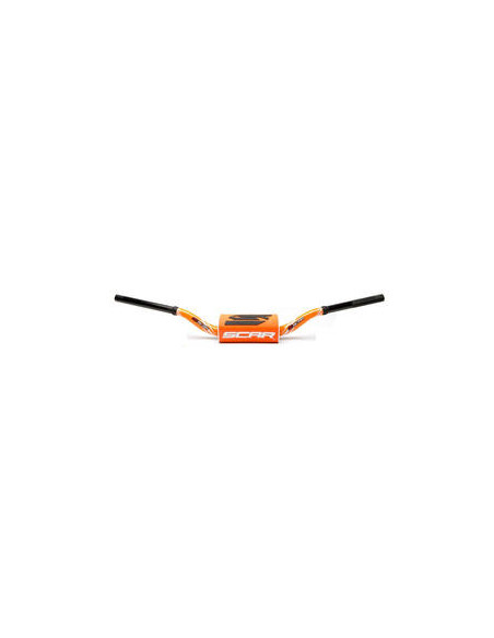 Guidon SCAR O² 28.6mm Mini 65/85 Low - Graphic Colour orange