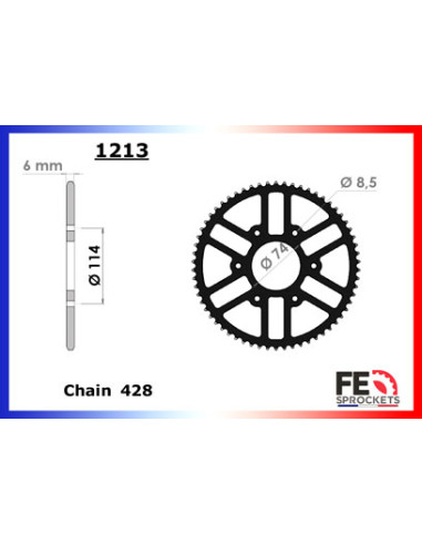 ORCAL.125.SK01 '20 13X64 RK428FEX
