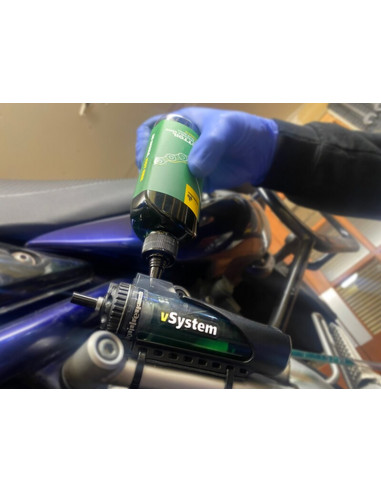 Lubrifiant vert biodégradable SCOTTOILER pour graisseur de chaîne électronique - 125 ml