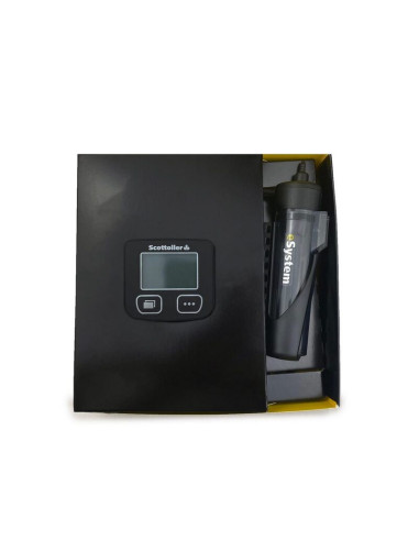 Graisseur de chaîne électronique SCOTTOILER eSystem V3.1 + lubrifiant vert biodégradable