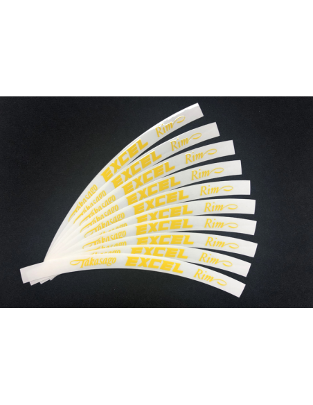 Stickers de jante HAAN WHEELS Excel Stickers de jante HAAN WHEELS Excel