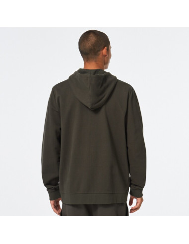 Sweat à capuche OAKLEY Teddy Full Zip - Marron
