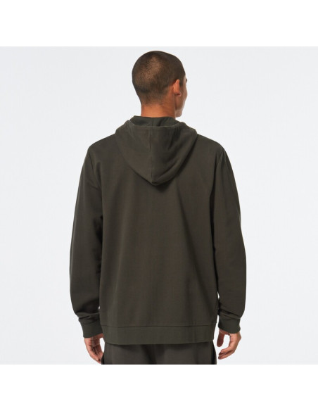 Sweat à capuche OAKLEY Teddy Full Zip - Marron