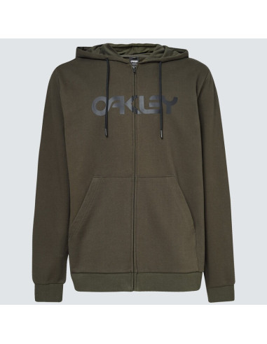 Sweat à capuche OAKLEY Teddy Full Zip - Marron