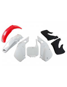 Kit plastique complet OEM 97 UFO - Blanc/Noir 2