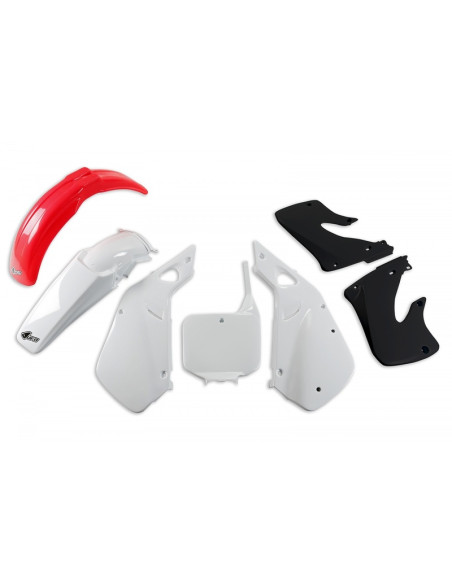 Kit plastique complet OEM 97 UFO - Blanc/Noir