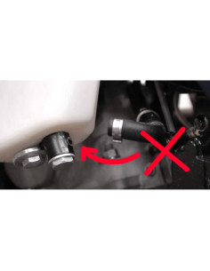 Connexion banjo S3 pour réservoir de carburant - orange 2